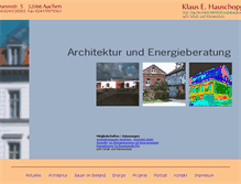 Tablet Screenshot of aix-haus.de